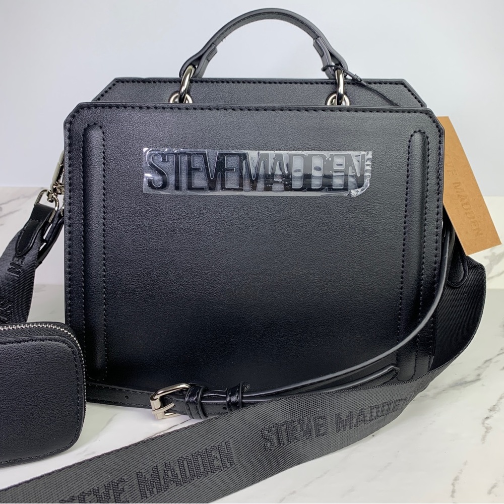 Steve Madden Bevelyn Bag Black NWT